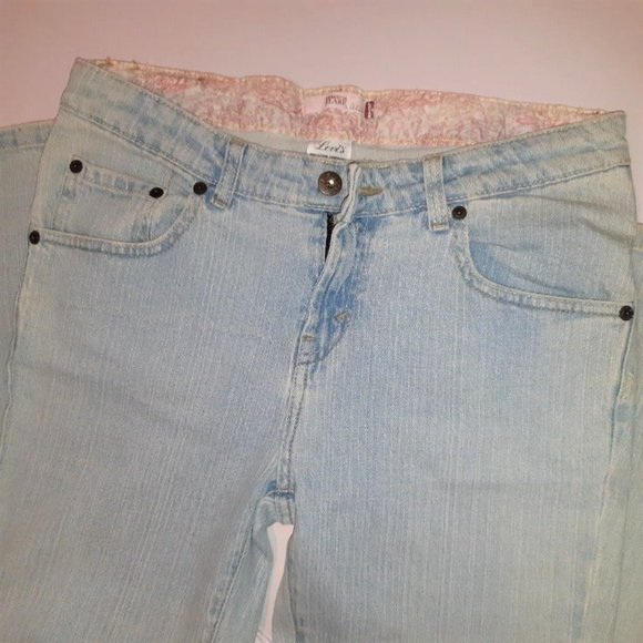 GIRLS Levi's 517 size 12 1/2 Regular NWOT stretch flare adjustable jeans - Picture 9 of 12